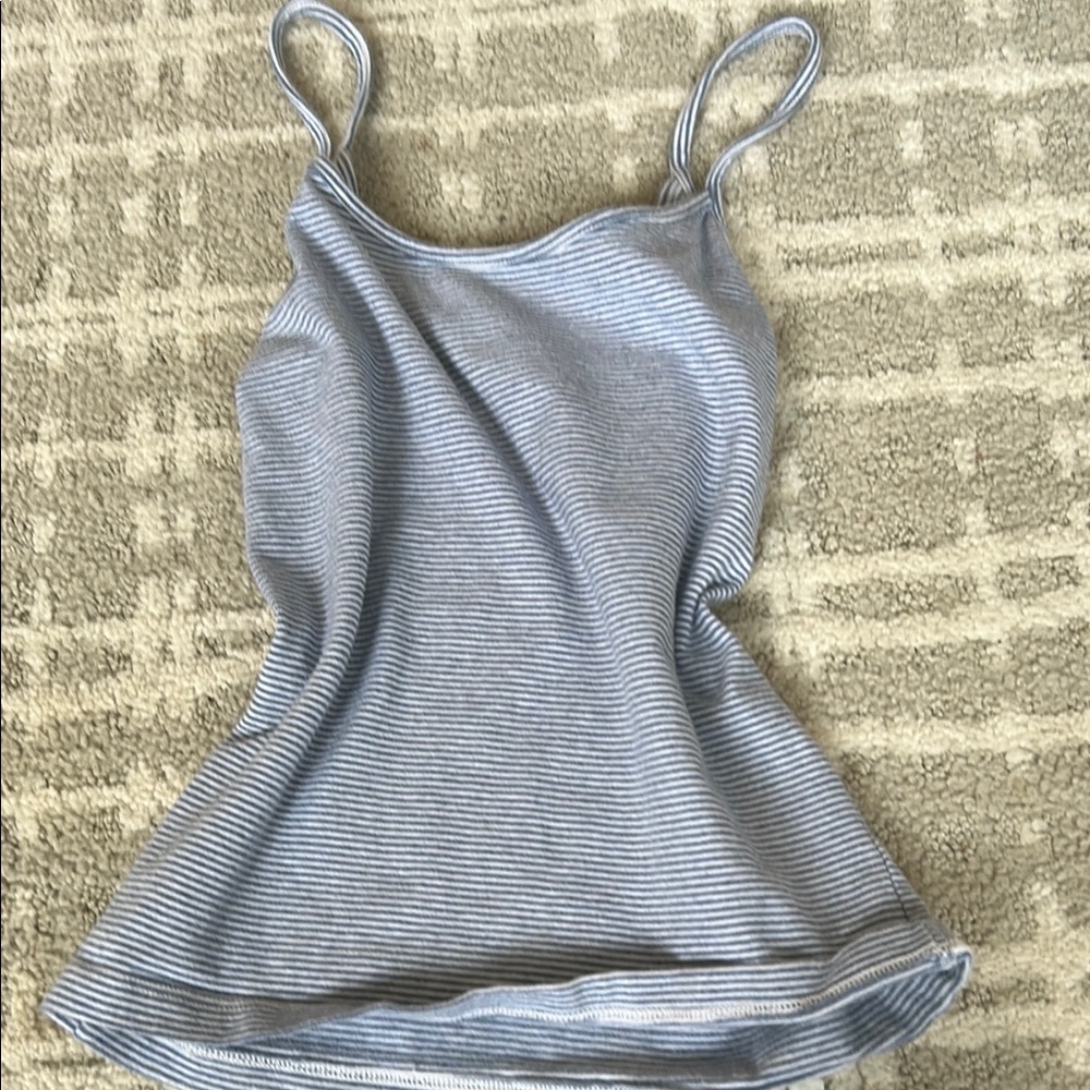 Striped Blue Camisole Top